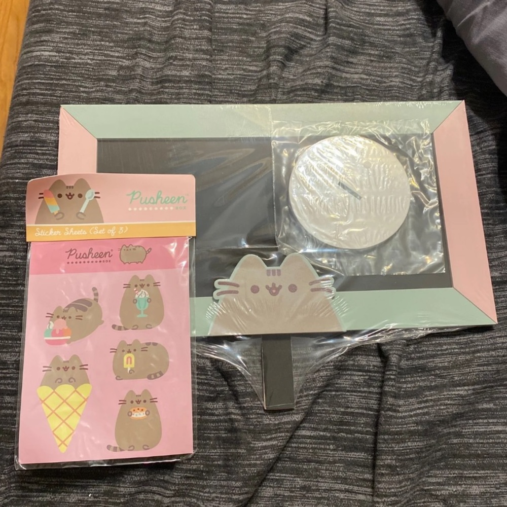 Pusheen Chalkboard & Sticker Sheets